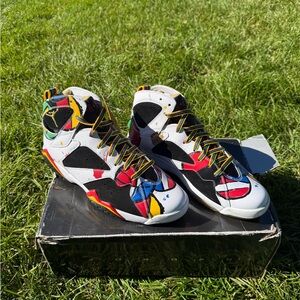 Colorful High-Top Sneakers